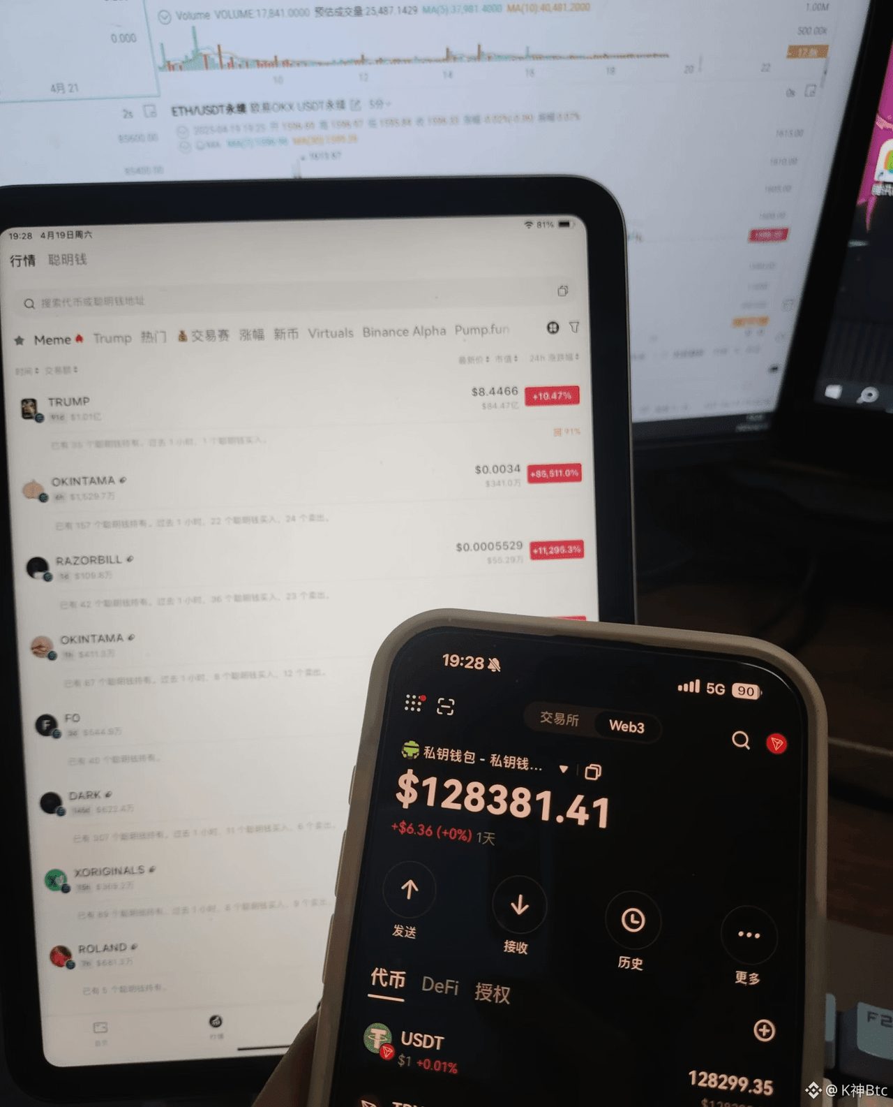 很多人觉得,手里有100万,放USDT吃个年化5%已经挺舒服了。
但真正的大资金,其实很少靠这种固定利息赚钱。
尤其那种