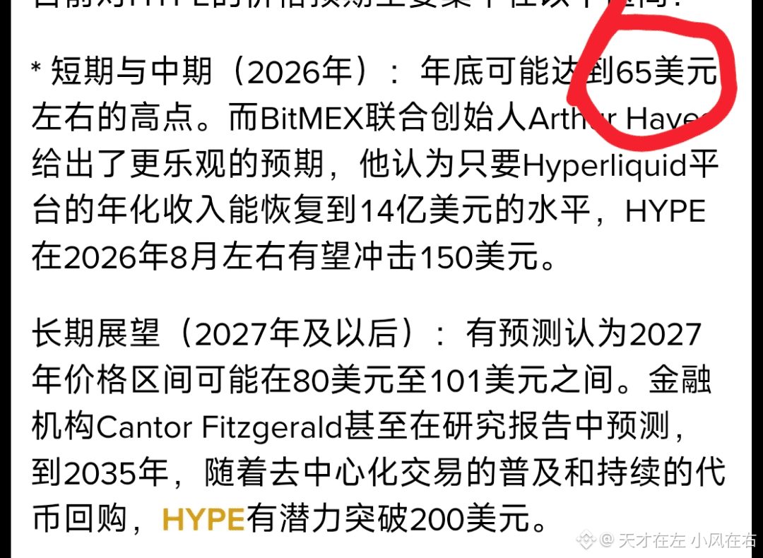 我5.13号发过一篇文章说HYPE今年可以达到65美金，没想到这么快马上就要实现了，说实话现在的市值已经进前十了，在我看