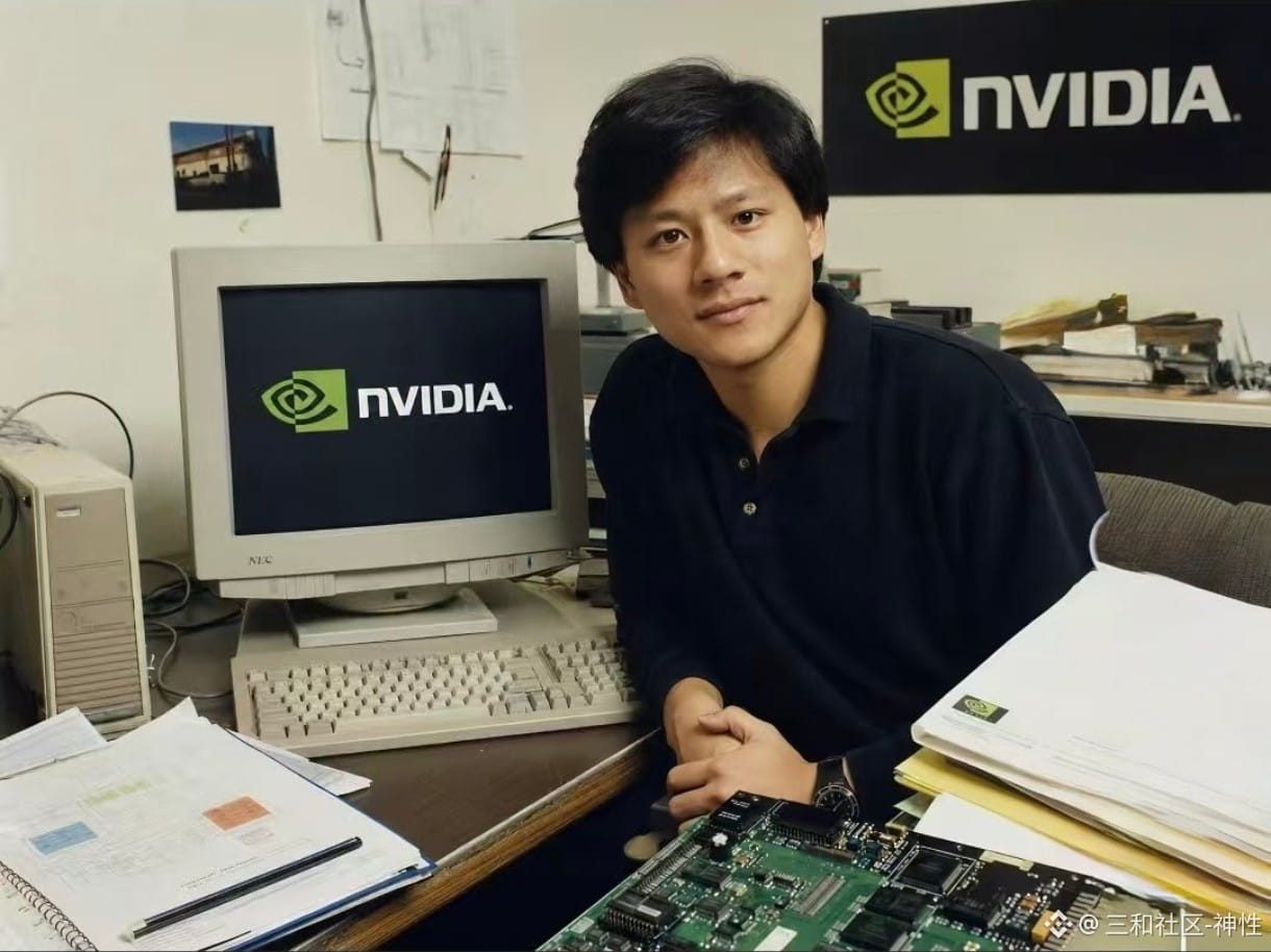 $NVDA 年轻的黄仁勋就去中国旅游
会不会在美国开餐饮？😂

这次他在中国待的最久~
中国太安全了！

基本是给什么